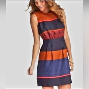 Ann Taylor Loft Mosaic Petite Dress